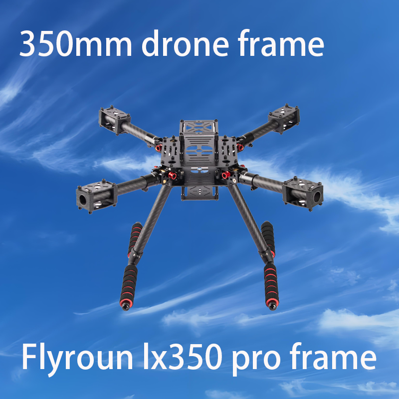 Thermal Imager Drone Gimbal - Drone Flyroun LX350 PRO 350mm com